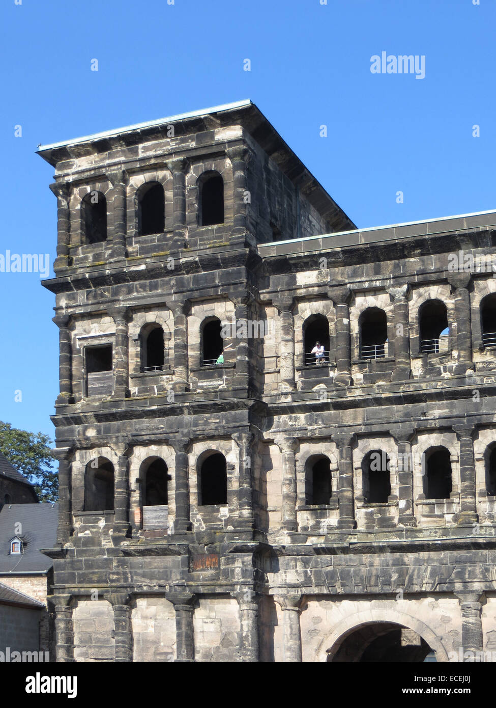 Porta Nigra di Treviri Ottobre 2014 Foto Stock