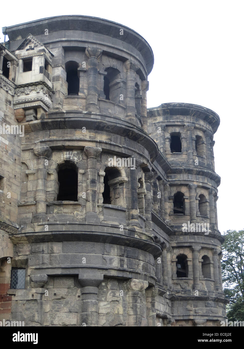 Porta Nigra di Treviri Ottobre 2014 Foto Stock