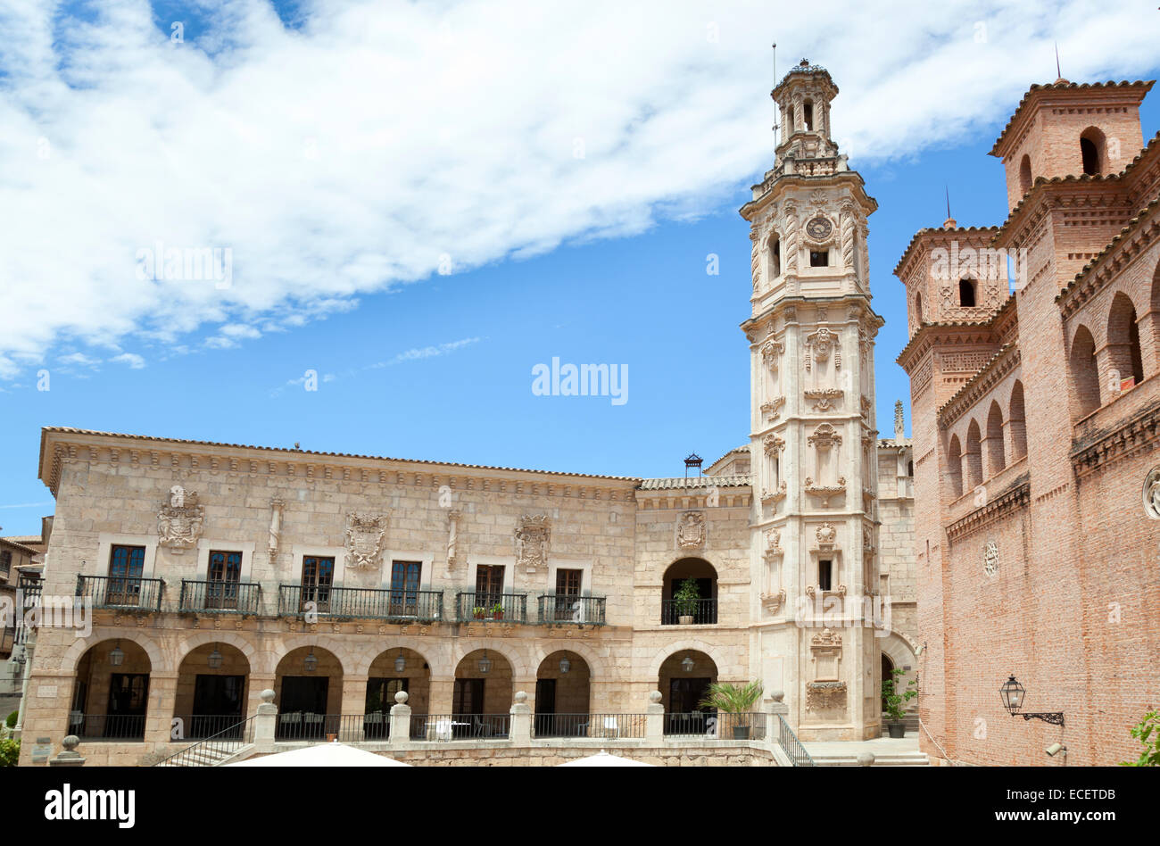 Il Poble Espanyol od Palma de Mallorca, Spagna. Foto Stock