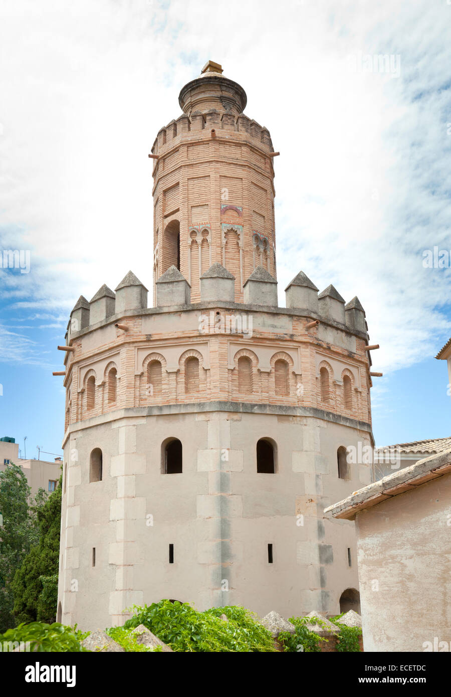 Il Poble Espanyol od Palma de Mallorca, Spagna. Foto Stock