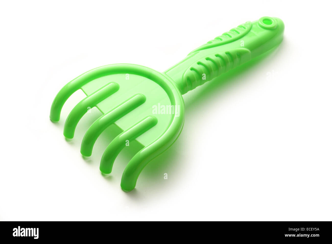 Giocattoli colorati per giocare in sandbox Foto Stock