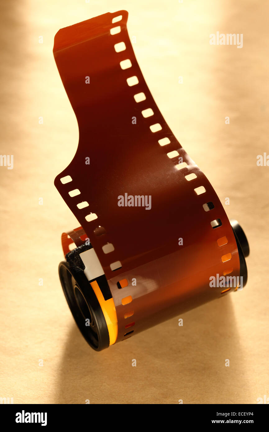 Nuovo film per le stampe a colori Foto Stock