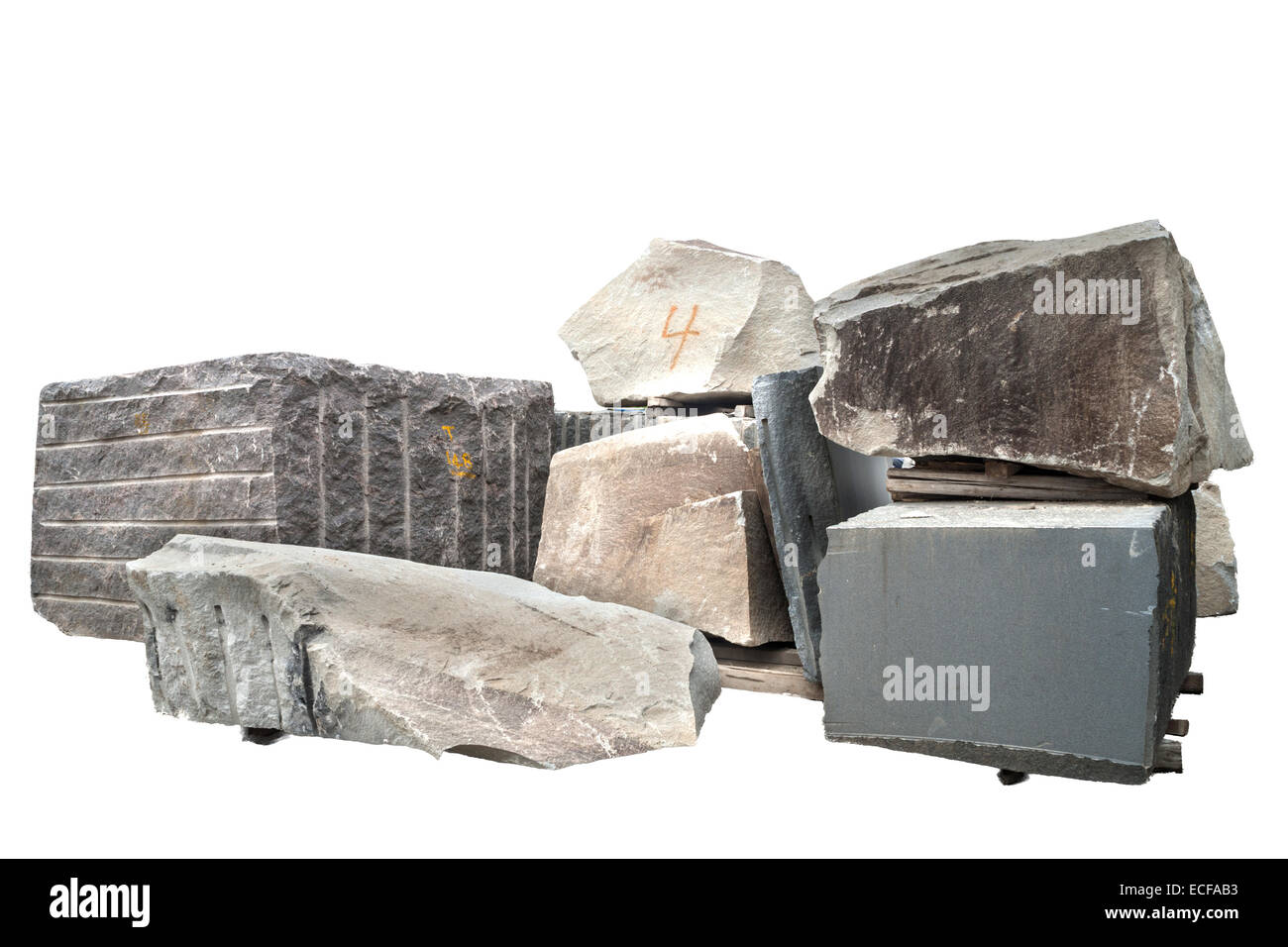 Costruzione merials per decorazione Foto Stock