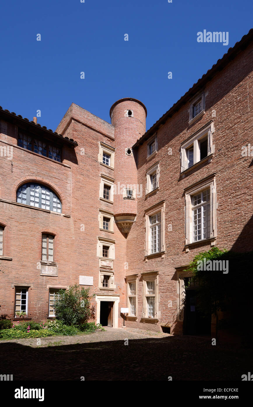 Dumay House (1585) Il Rinascimento Casa di città e il Musée du Vieux Tolosa Museo Toulouse Haute-Garonne Francia Foto Stock