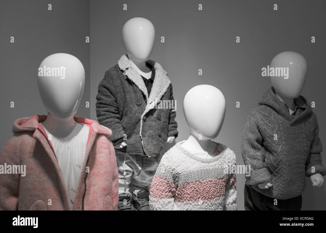 Moda manichini Foto Stock