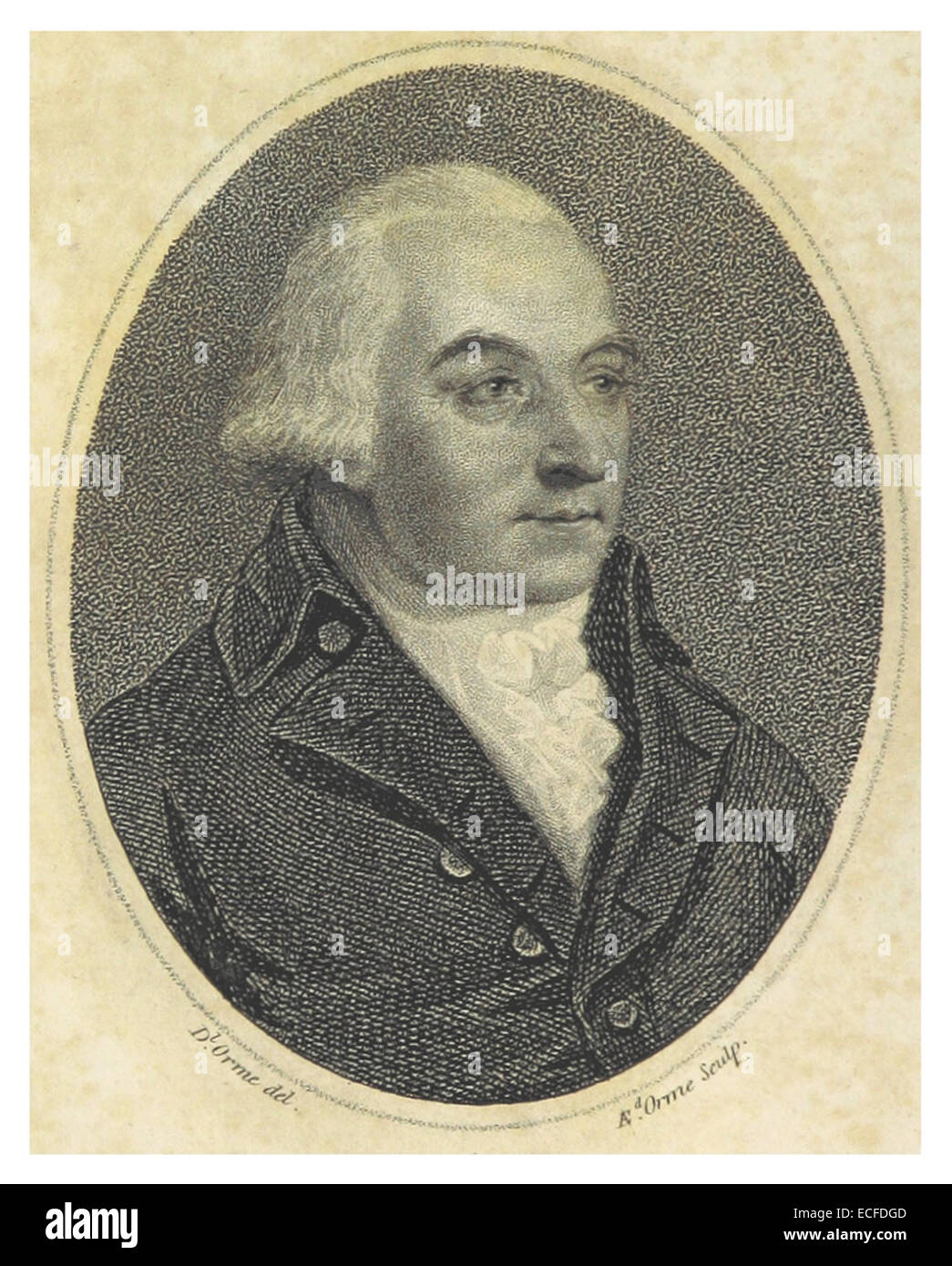 MANTE(1800) p7.252 SIR RICHARD PEARSON Foto Stock
