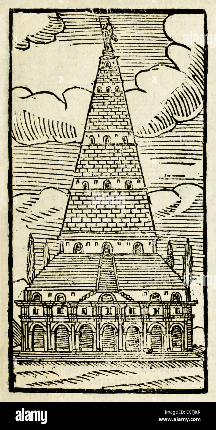 Mausoleo di Alicarnasso, una delle sette meraviglie del mondo antico. Vedere la descrizione per maggiori informazioni. Foto Stock
