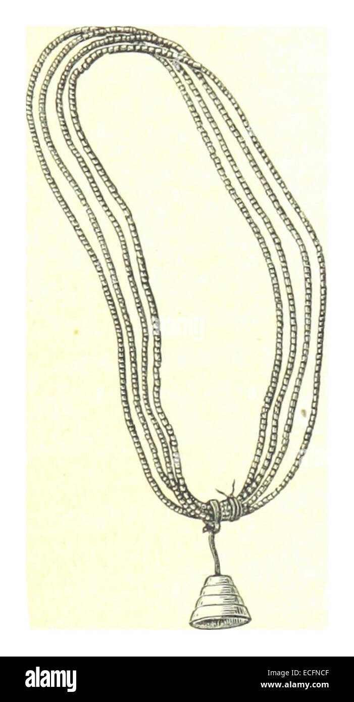 Una mappa del 1883 della Patagonia raffigurante le Isole Fuego, che mostra la geografia costiera e i monumenti culturali indigeni della regione. Foto Stock