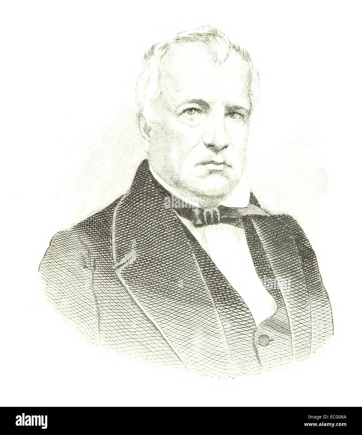 Questa illustrazione del 1882 di Sulte ritrae Sir Louis H. Lafontaine, una figura chiave nella politica canadese e il primo primo primo ministro francofono della Provincia del Canada, noto per i suoi contributi all'autogoverno canadese. Foto Stock