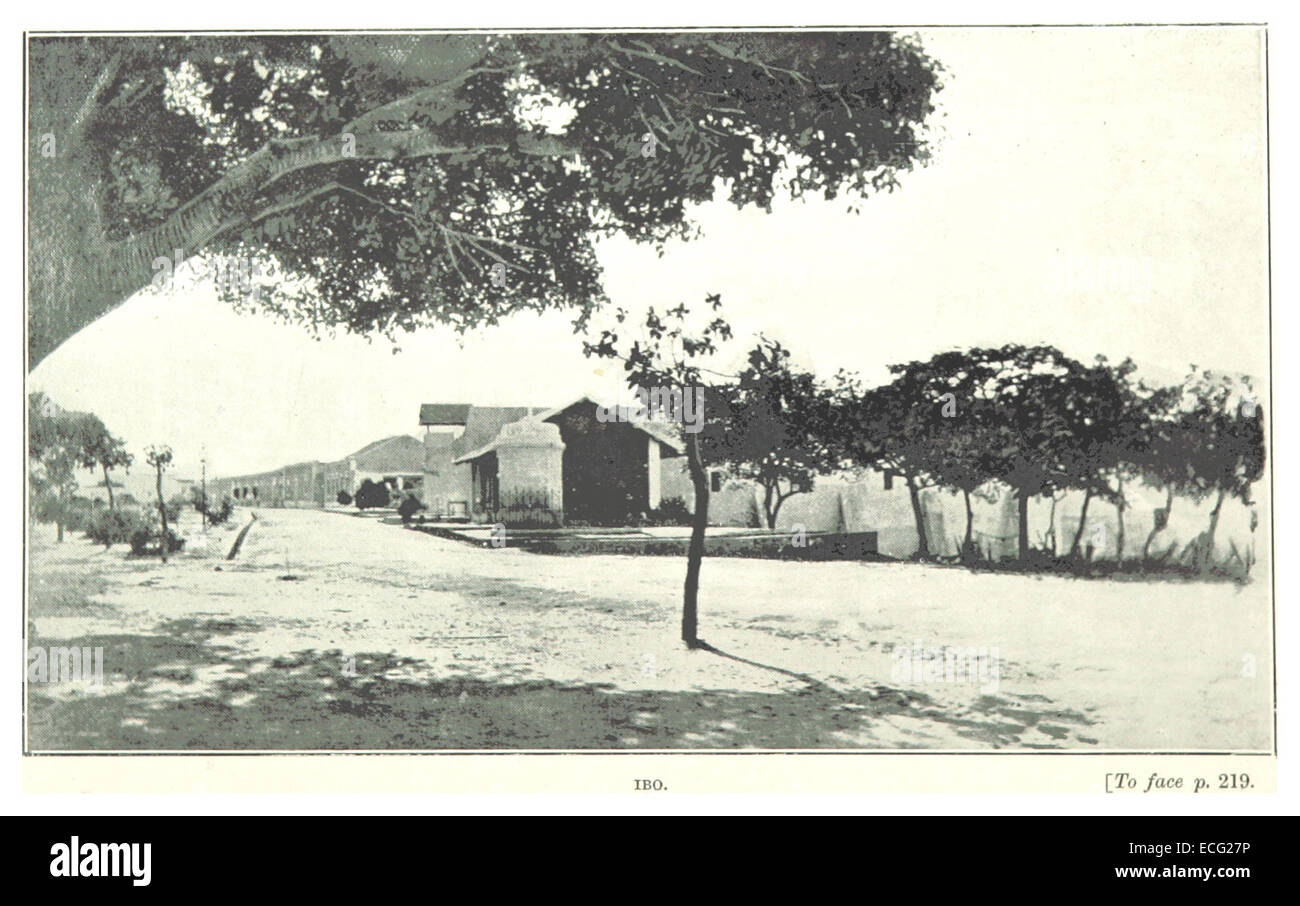 Il lavoro di Worsfold del 1899 mette in evidenza il popolo Ibo, un gruppo etnico della Nigeria sud-orientale, concentrandosi sulle loro pratiche culturali, tradizioni e vita quotidiana alla fine del XIX secolo. Foto Stock