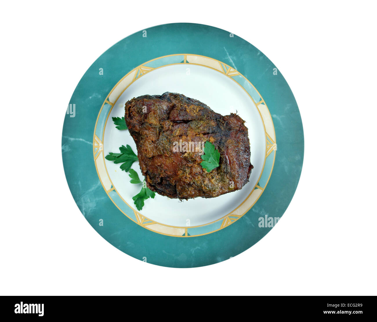 Pariserbef - cucina danese di massa bistecca di manzo Foto Stock