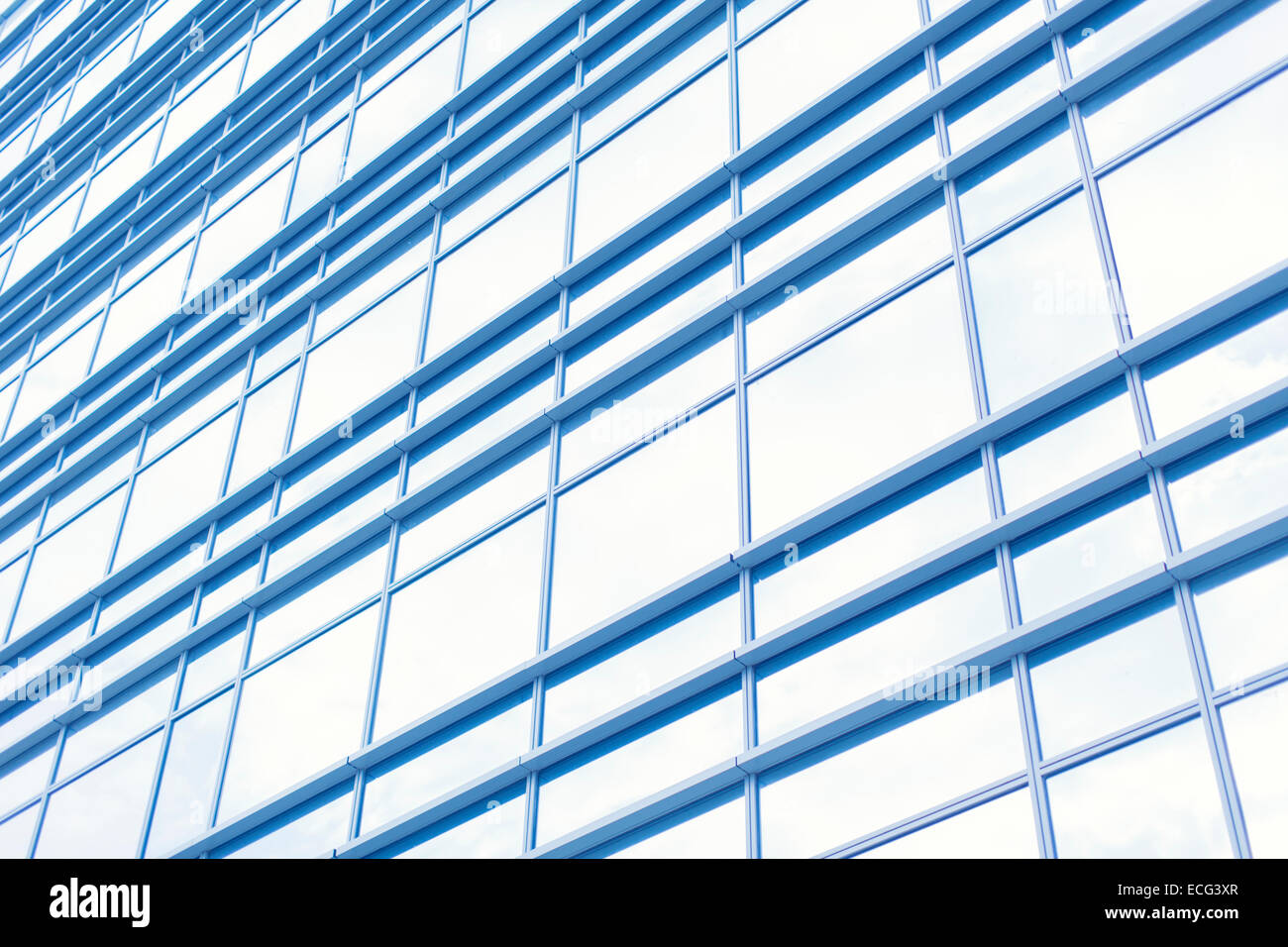 Moderno edificio di office Foto Stock