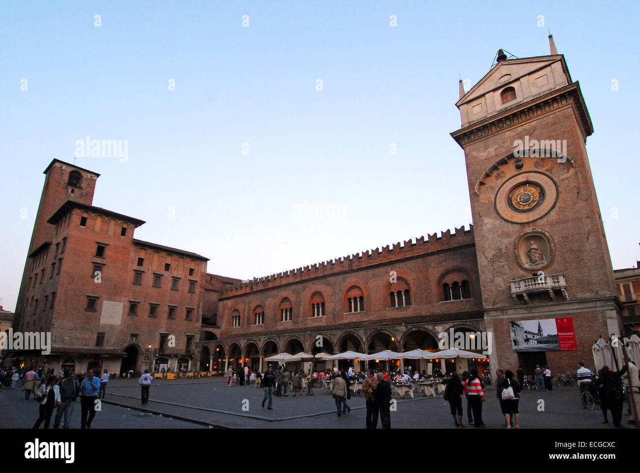 L'Italia, Lombardia, Mantova Città UNESCO Foto Stock