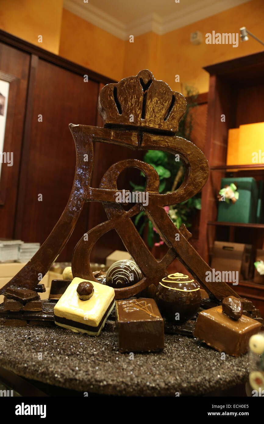 Fassbender rausch segno dello stampo di cioccolato Foto Stock