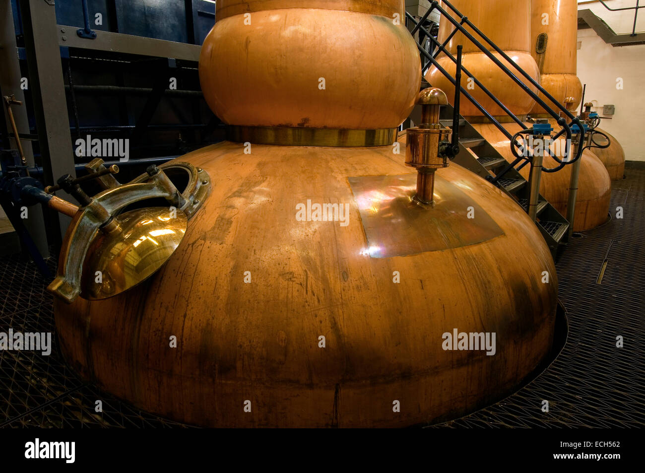 Whisky Tobermory Distillery, 1798, Isle of Mull, Scotland, Regno Unito, Europa Foto Stock