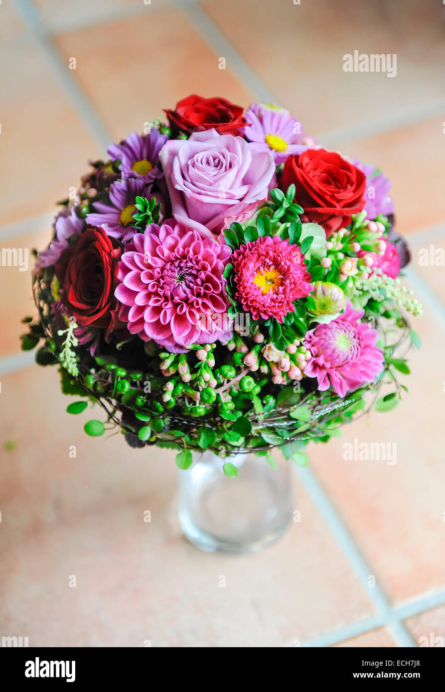 Bouquet da sposa Foto Stock