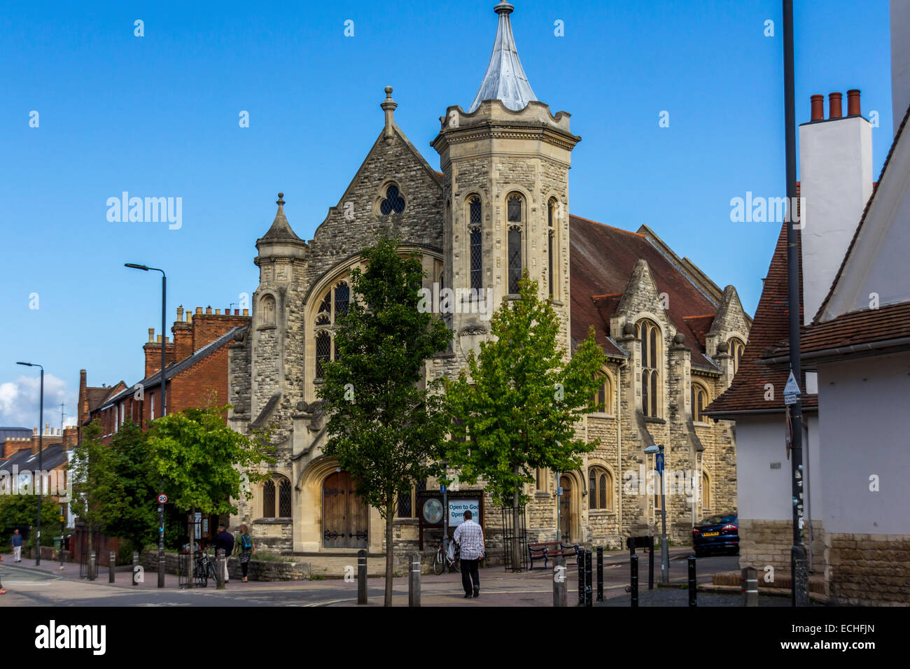 Cowley Road Chiesa Metodista di Oxford Foto Stock