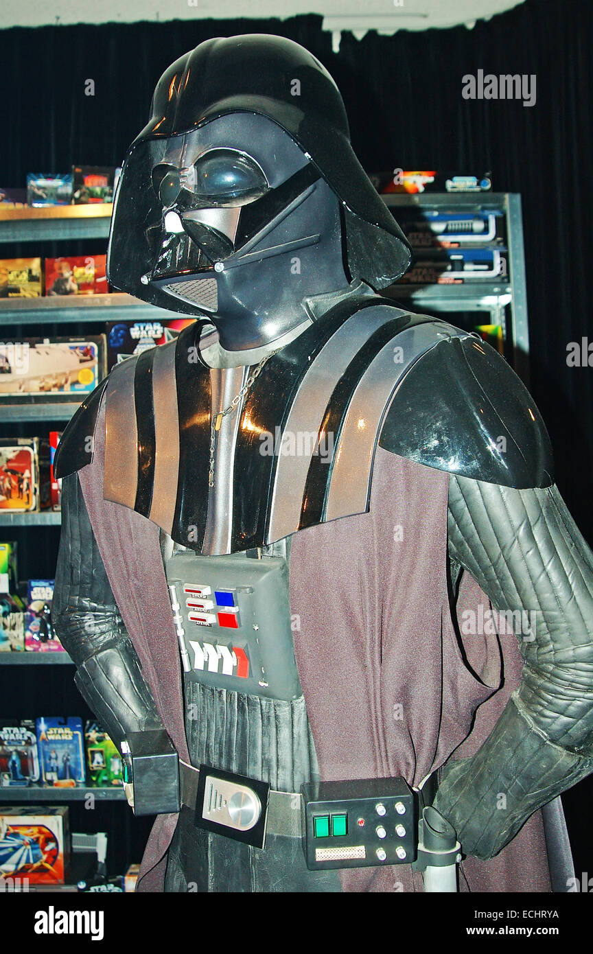 Darth Vader, Star Wars costume Foto Stock