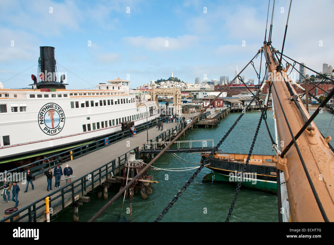 San Francisco Maritime National Historical Park, Foto Stock