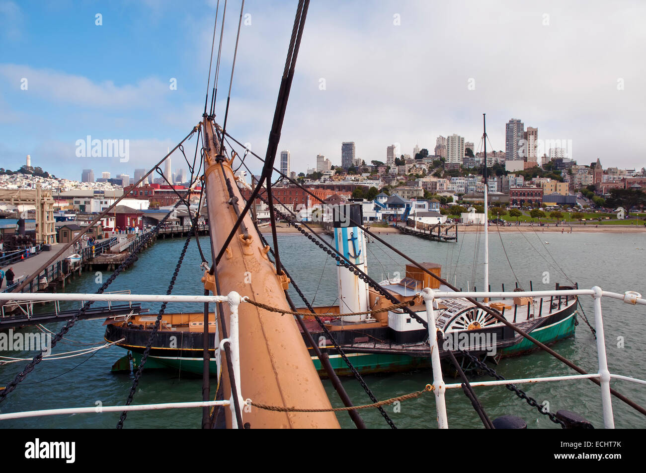 San Francisco Maritime National Historical Park, Foto Stock