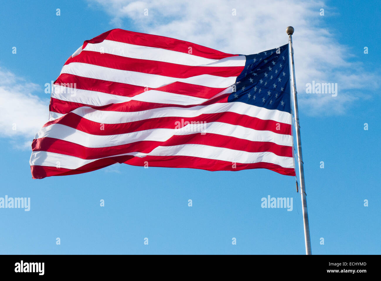 Simbolo a stelle e strisce della bandiera americana immagini e