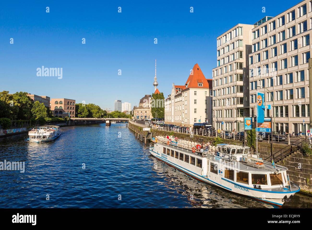 Germania Berlino, Berlino Est, ricostruito e storico quartiere di Nikolaiviertel Foto Stock