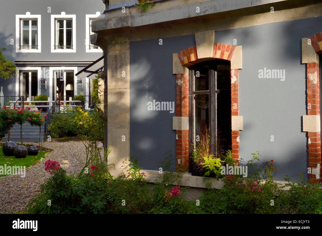 Francia, Meurthe et Moselle, Nancy, guest house Villa 1901 Foto Stock