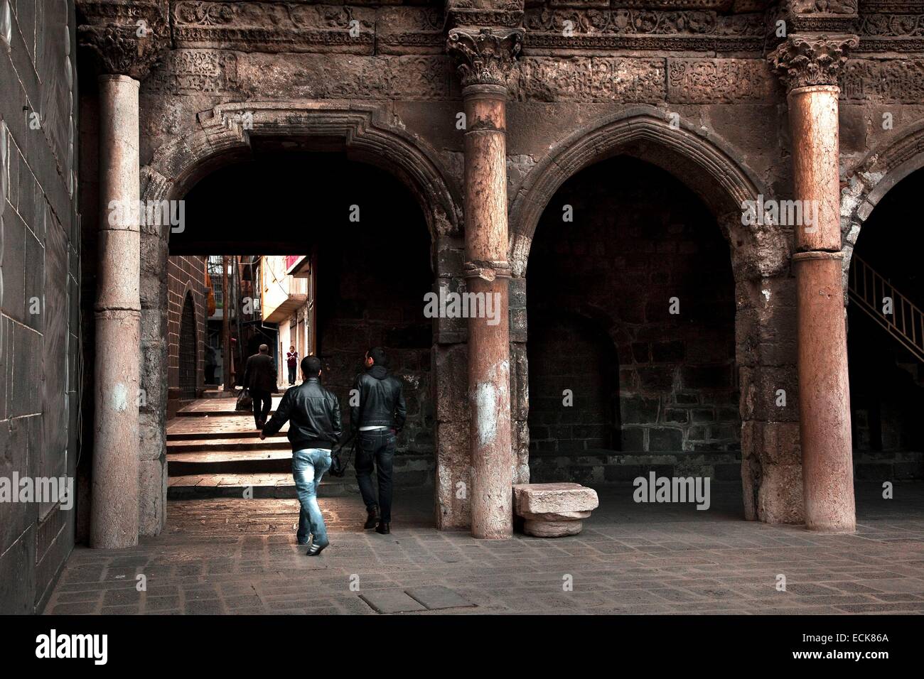 La Turchia, Sud Anatolia orientale, Kurdistan, Diyarbakir Foto Stock