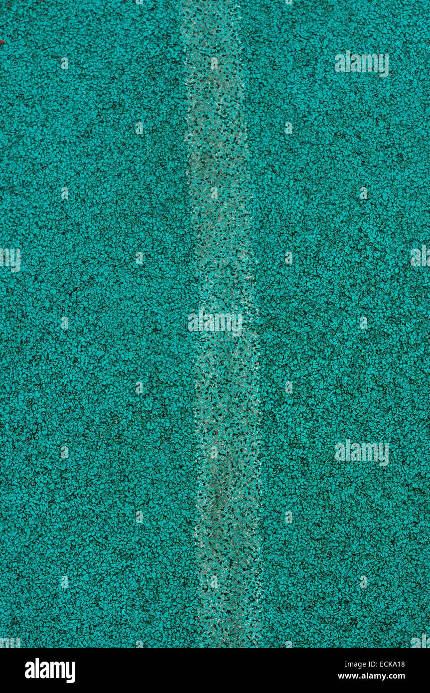 Via di corsa la copertura in gomma per lo sfondo Foto Stock