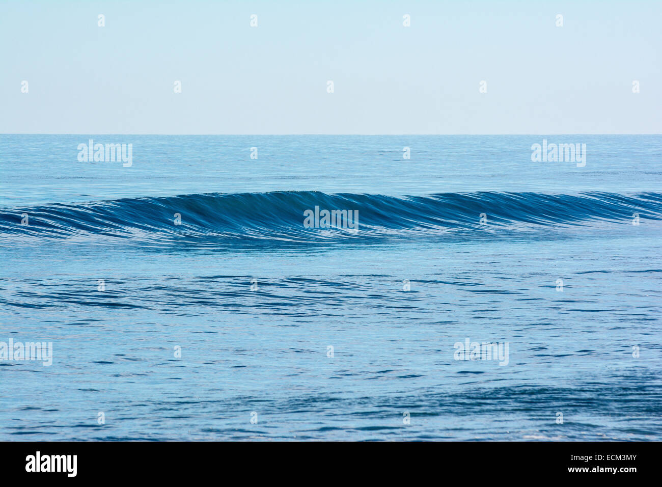 Si gonfiano al largo, Taranaki, Isola del nord, Nuova Zelanda Foto Stock