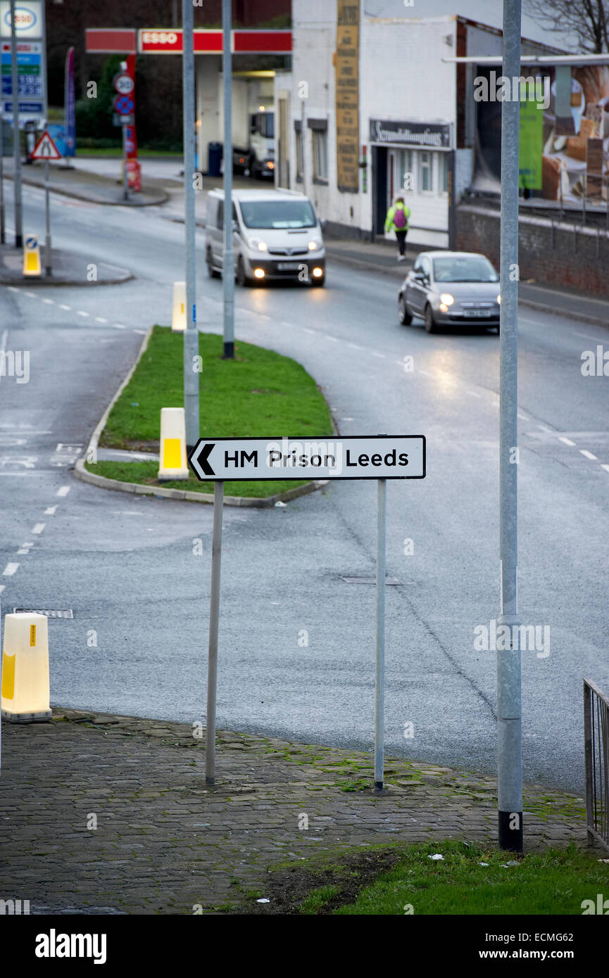 HMP Leeds, West Yorkshire, Regno Unito. Foto Stock