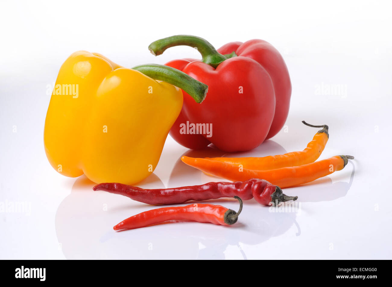 Colori del mangiare sano - Immagine di stock Foto Stock