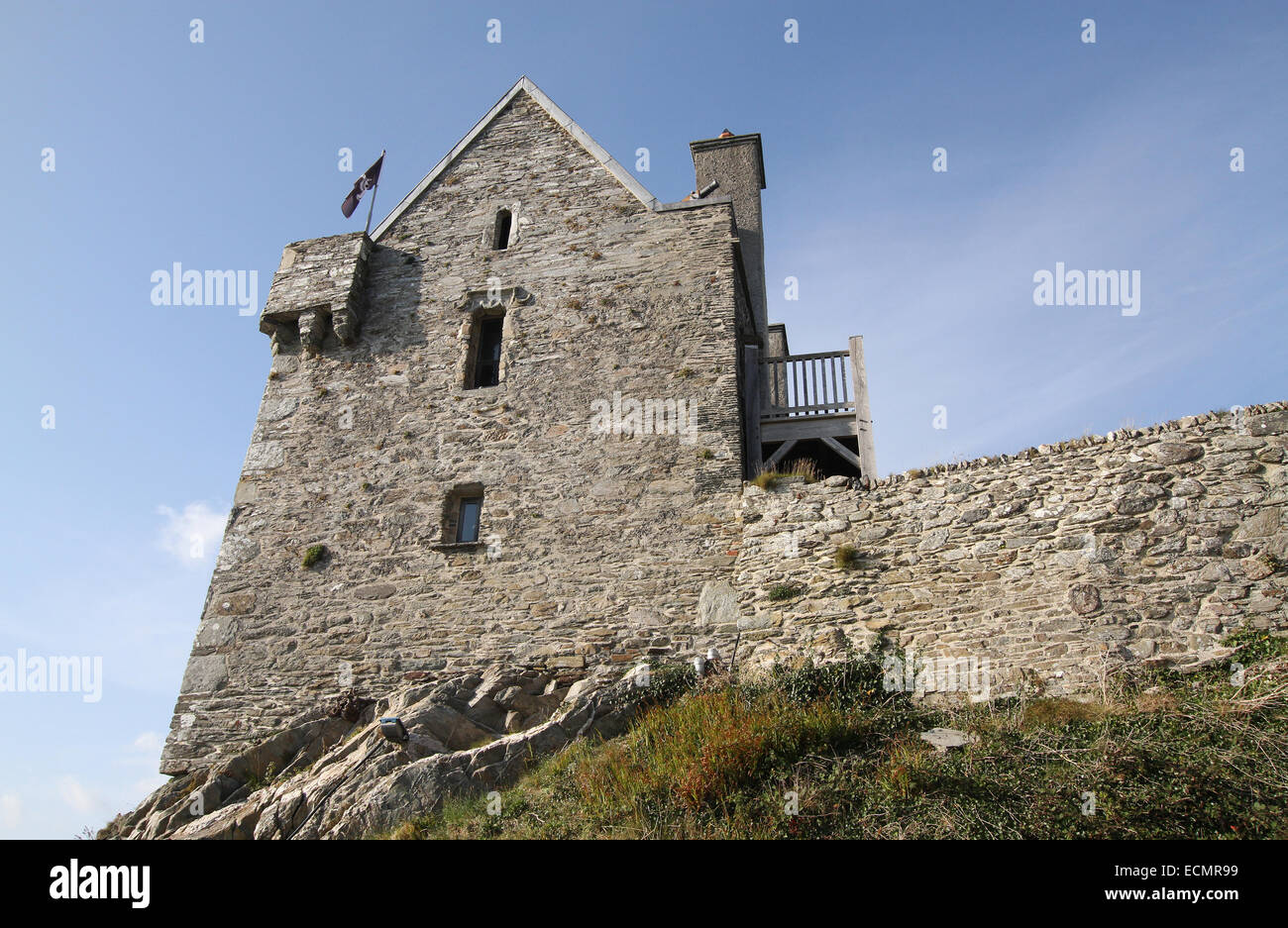 Dún na Séad castello di Baltimore County Cork Foto Stock