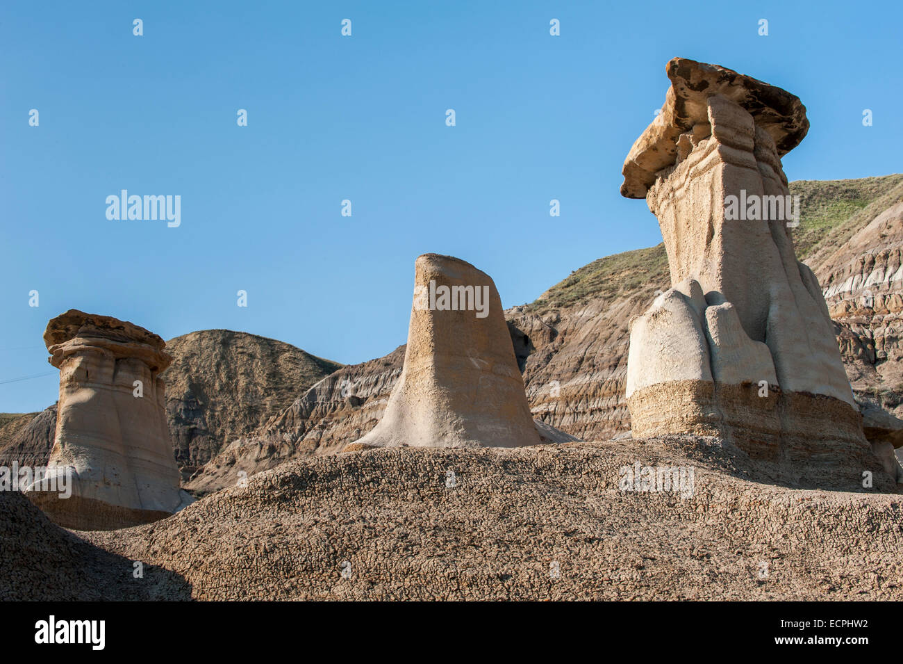 Drumheller, Alberta Canada Foto Stock