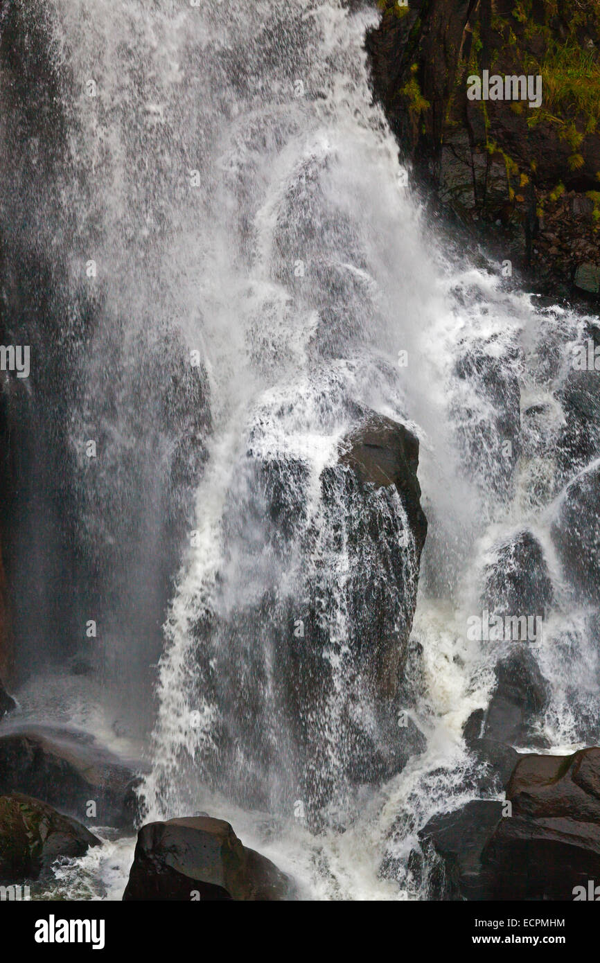Nord CLEAR Creek Falls vicino al San Juan Mountains - Southern Colorado Foto Stock