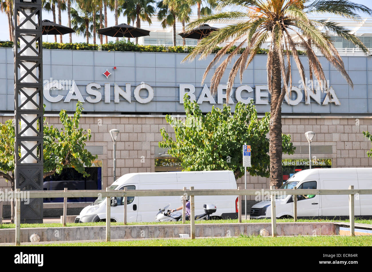 Il Gran Casinò di Barcellona, Spagna Foto Stock