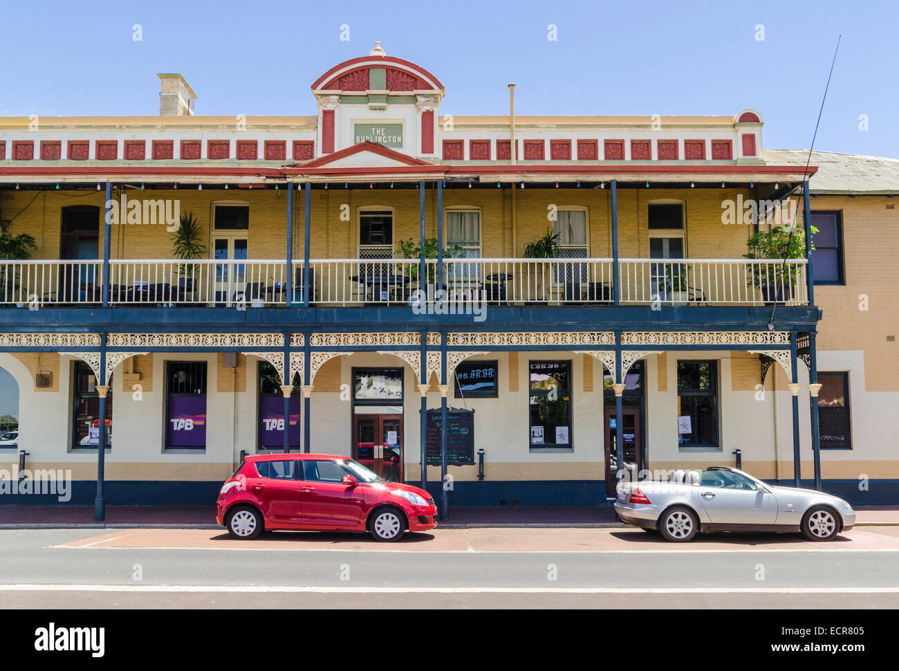 Il patrimonio culturale Burlington Hotel, Bunbury, Australia occidentale, Australia Foto Stock