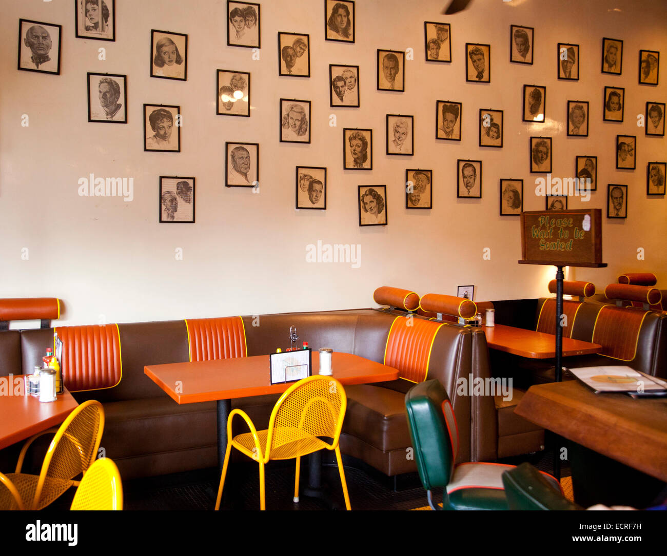 Fred 62 ristorante Los Angeles, California, Stati Uniti d'America Foto Stock