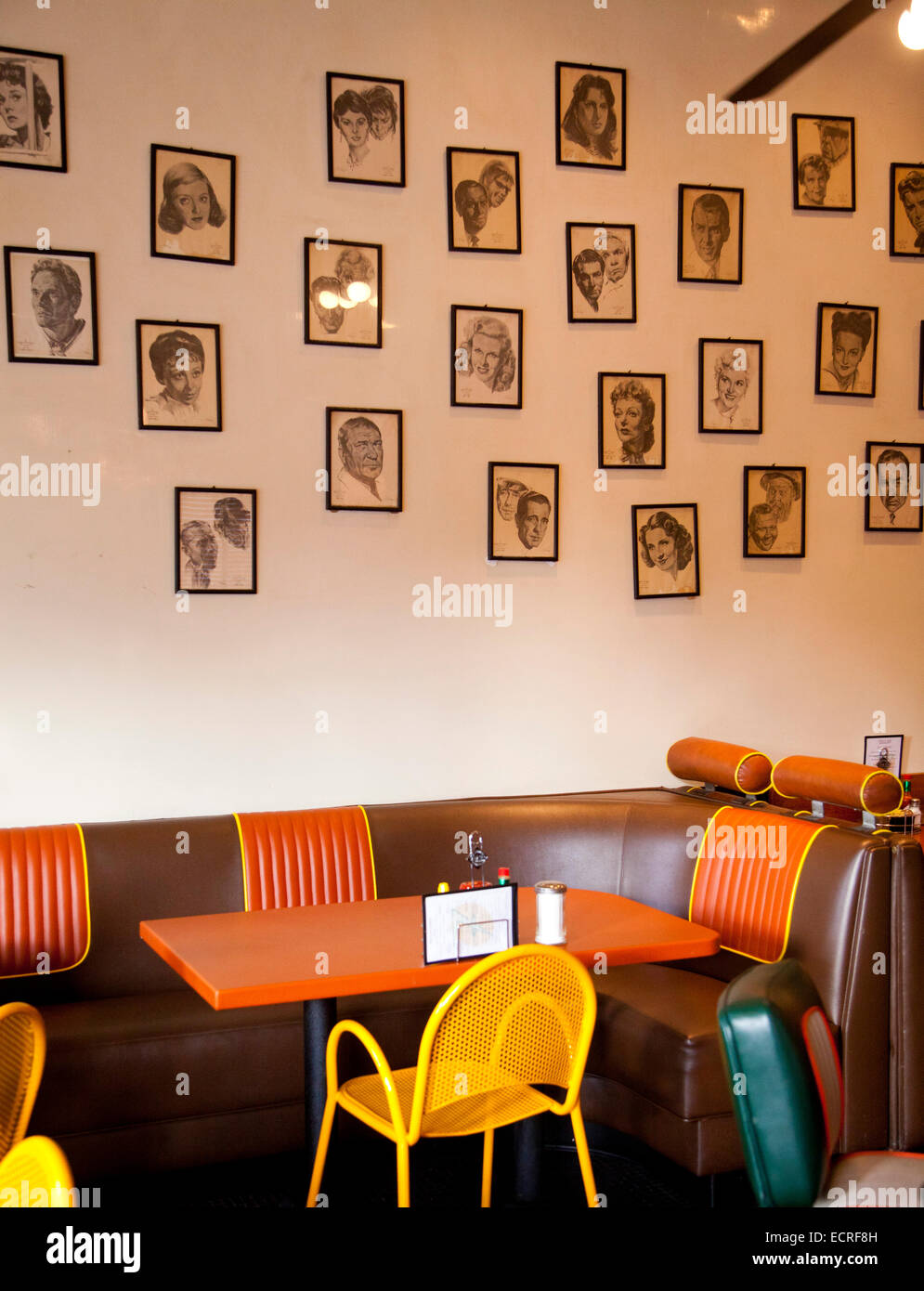 Fred 62 ristorante Los Angeles, California, Stati Uniti d'America Foto Stock