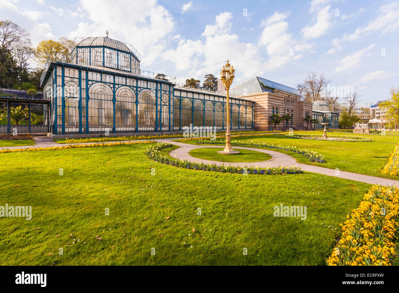 Serra giardino moresco, Wilhelma, ZOO, Stoccarda, BADEN-WURTTEMBERG, Germania Foto Stock