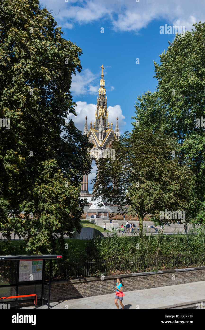 Runner in London Inghilterra England Foto Stock