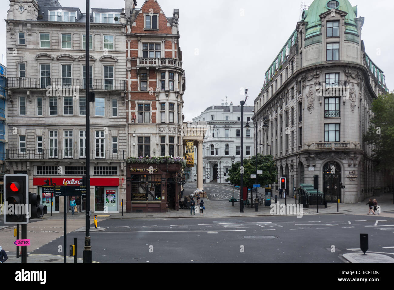 Edifici gotici a Londra Engalnd Foto Stock