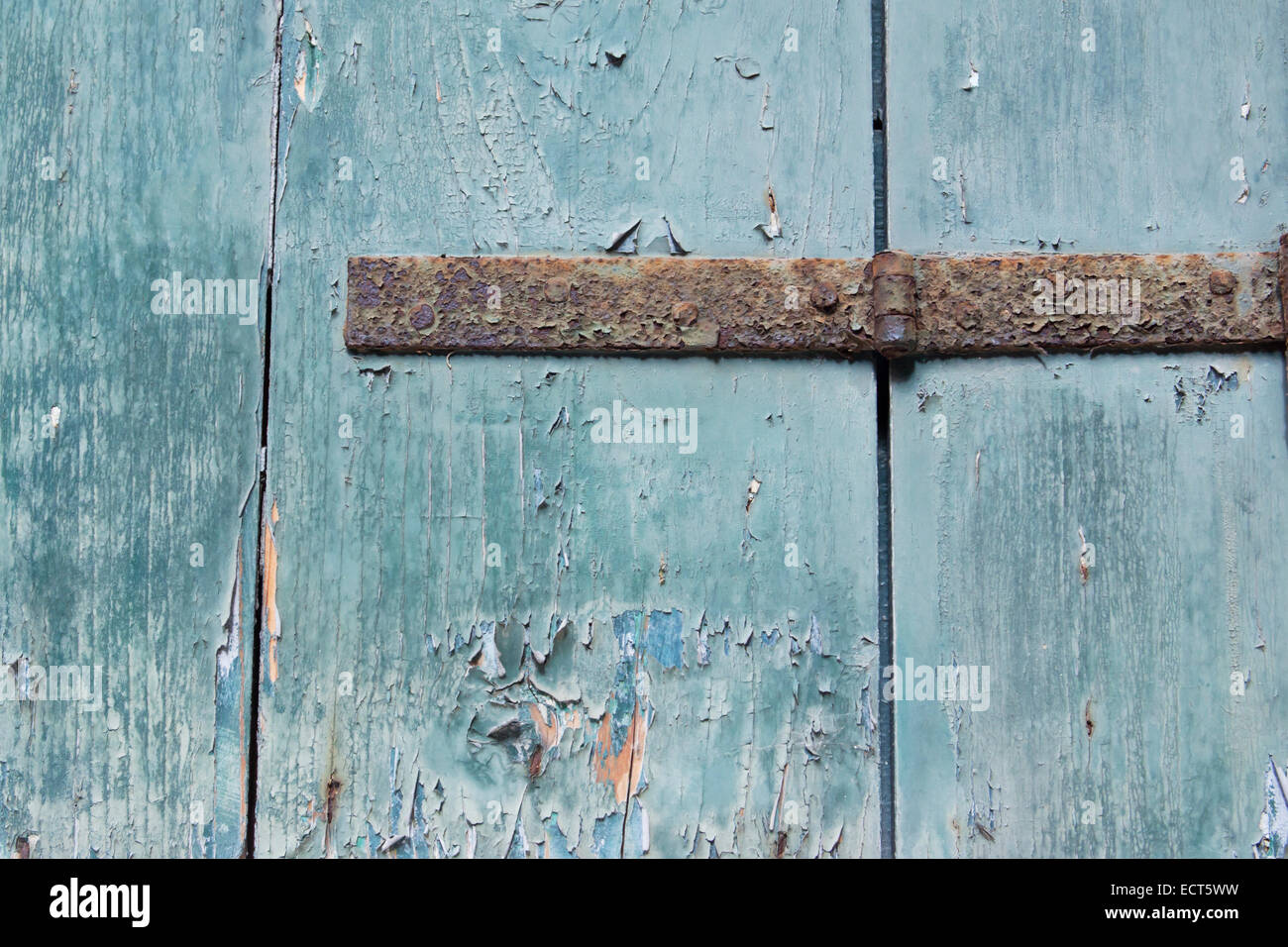 La vecchia porta con cerniera Venezia Italia TV000243 Foto Stock