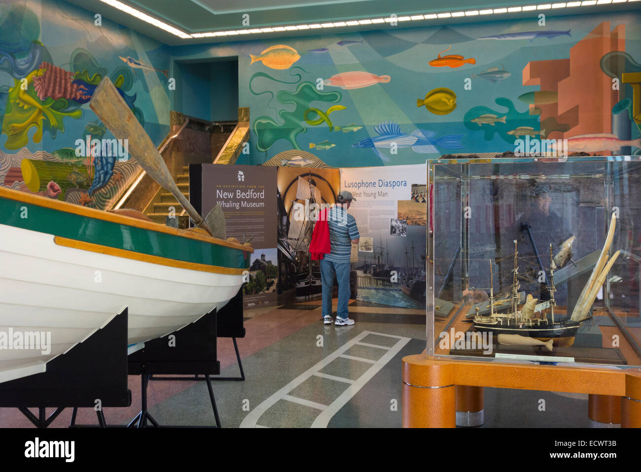 San Francisco Maritime museum nel parco acquatico bathhouse edificio Foto Stock