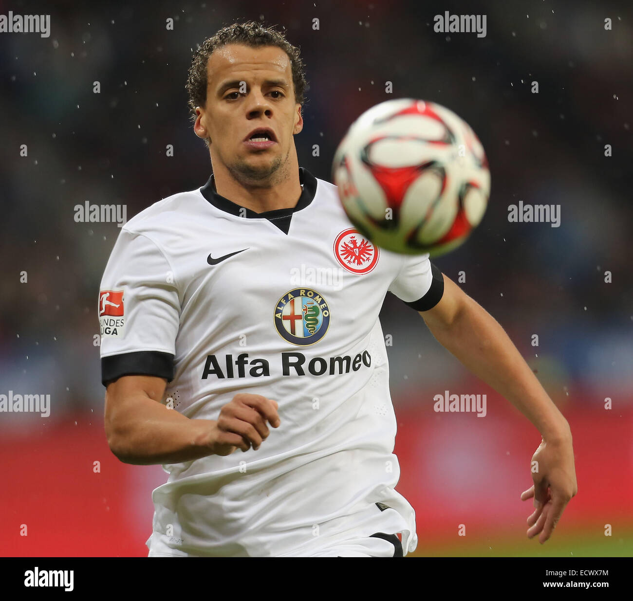 Leverkusen, Germania, Dic 20, 2014, sport soccer, Bundesliga, giornata 17, Bayer 04 Leverkusen vs Eintracht Francoforte: Timothy Chandler (Francoforte). Credito: Juergen schwarz/Alamy Live News Foto Stock