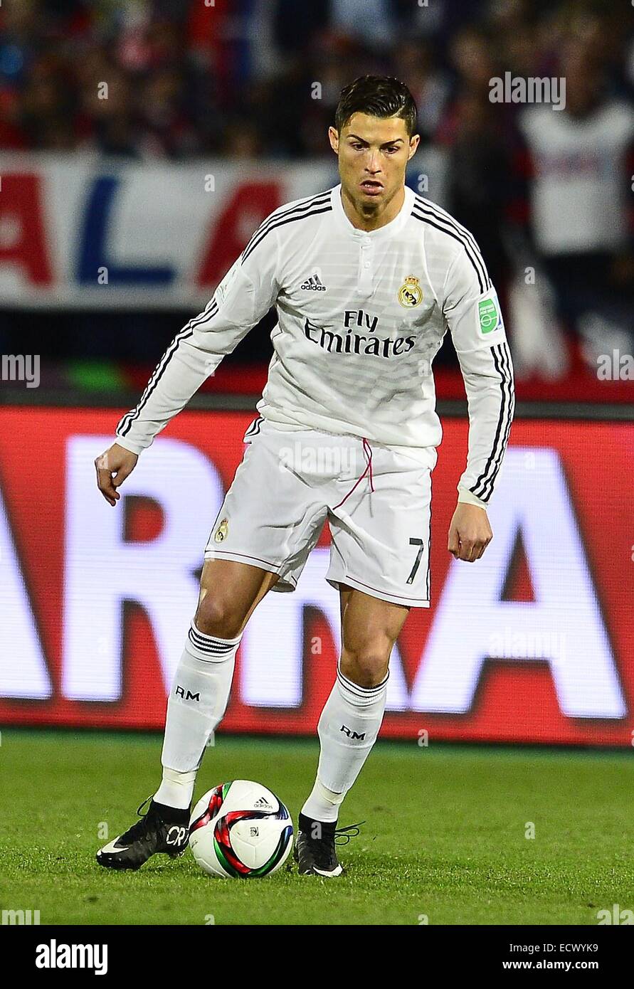 Marrakech, Marocco. Xx Dec, 2014. Real Madrid avanti CRISTIANO RONALDO durante il FIFA Club World Cup match finale al Grand Marrakech Stadium. Credito: Marcio Machado/ZUMA filo/Alamy Live News Foto Stock