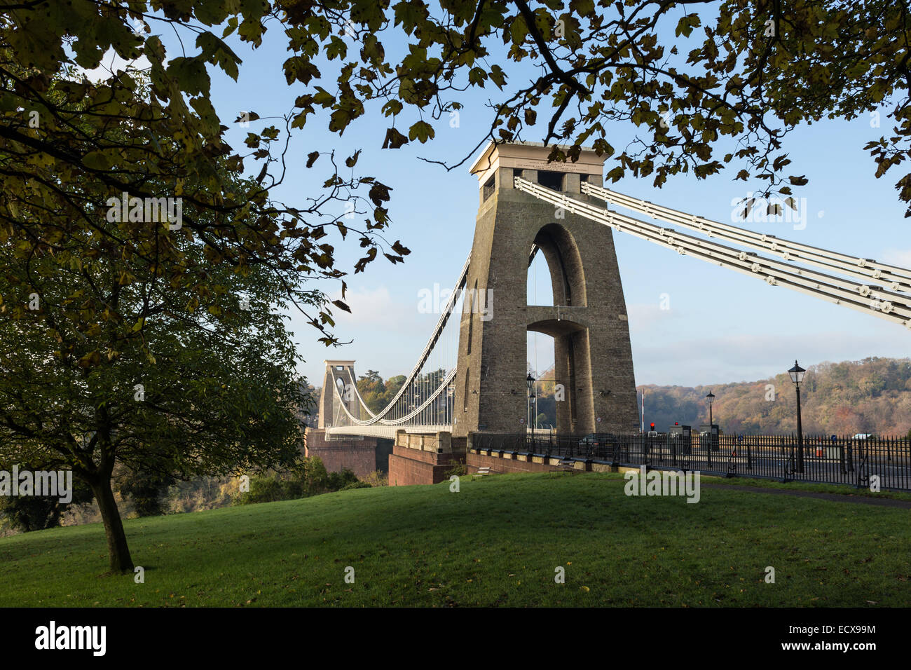 Il ponte sospeso di Clifton in Clifton, Bristol Foto Stock