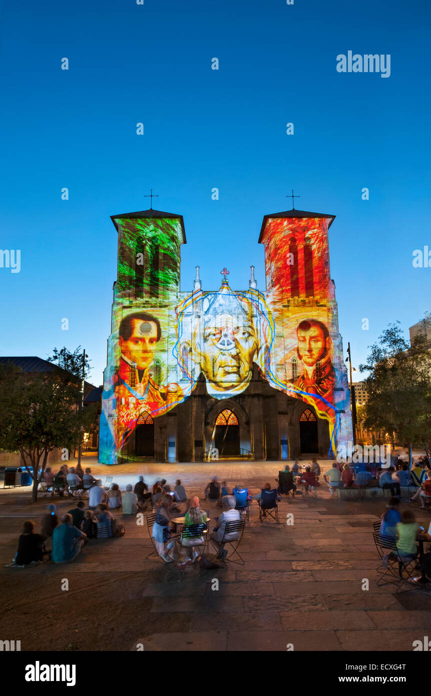 Luce di Saga mostra in San Antonio TX Foto Stock