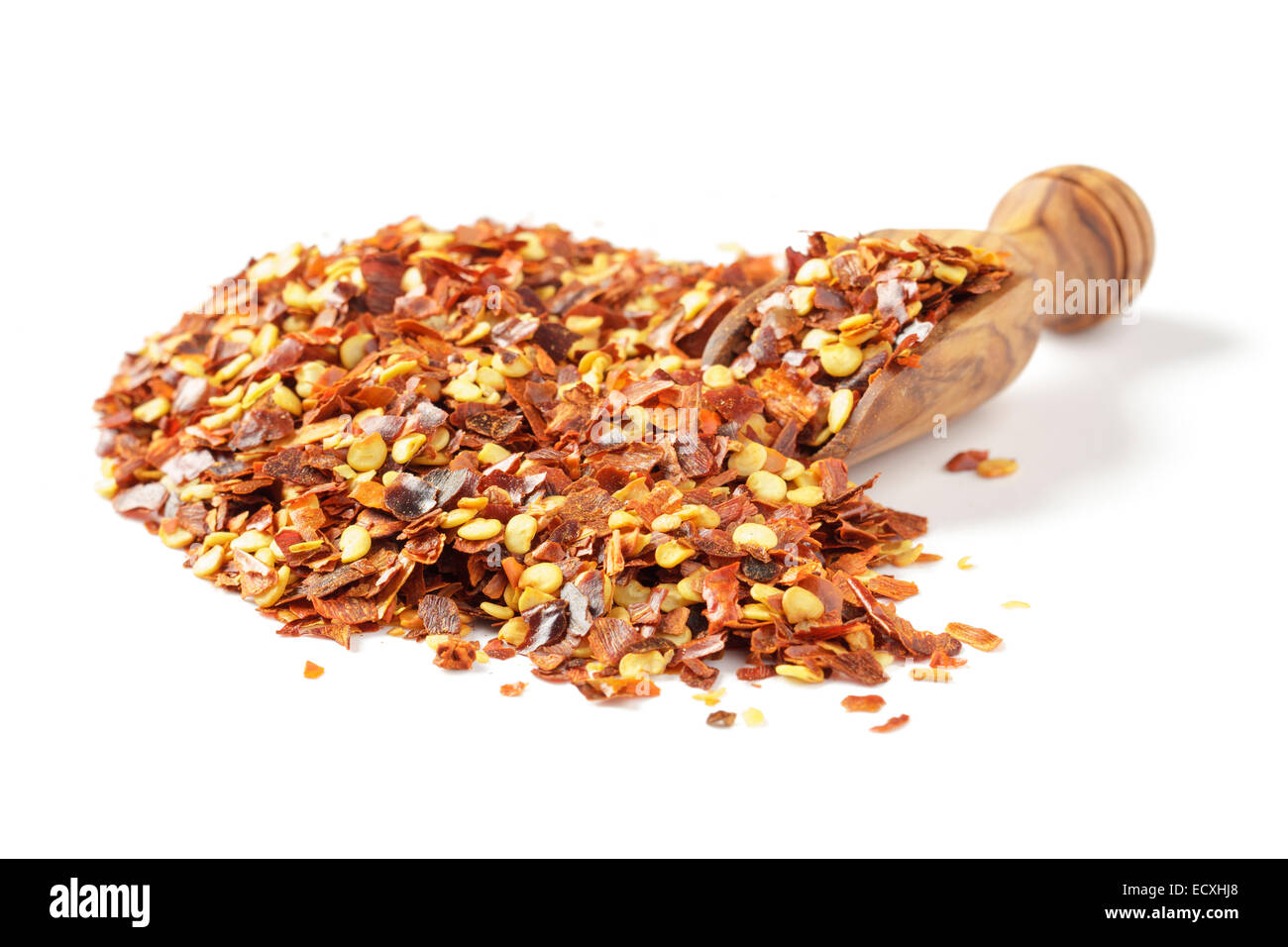 Scaglie di peperoncino Foto Stock