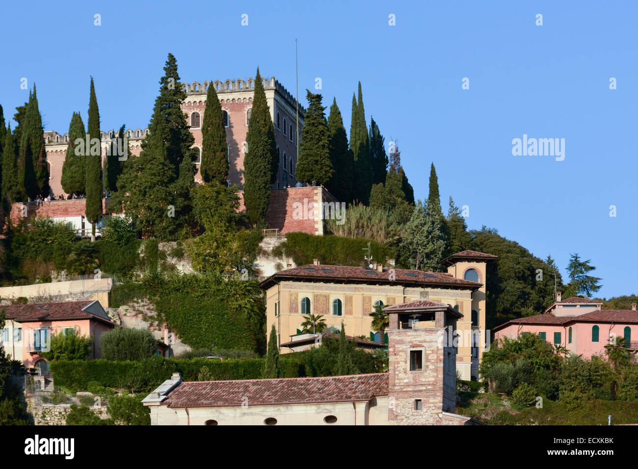 Castel San Pietro, Verona, Italia Foto Stock